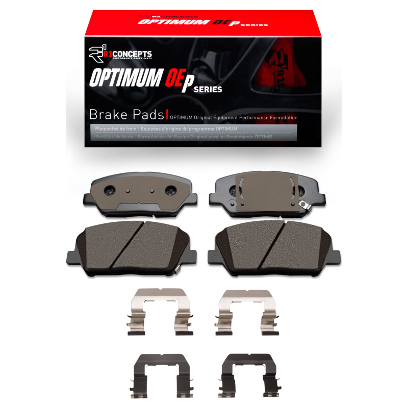 Hyundai Genesis Coupe Brake Pads - Front - R1 Concepts - Optimum OE - `10-`16